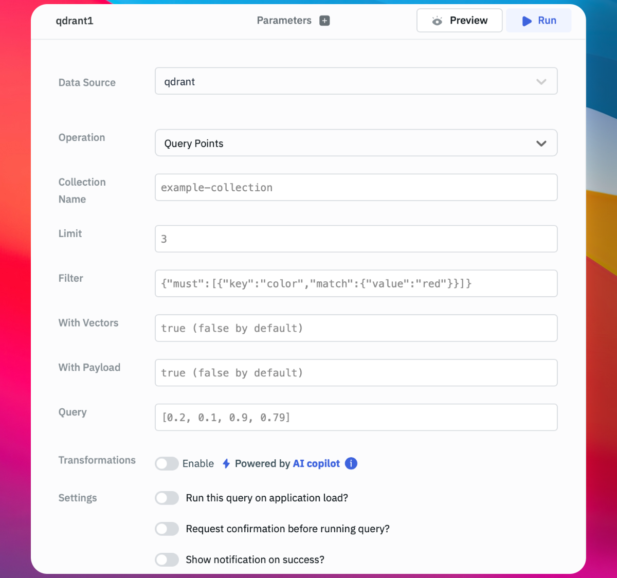 Qdrant Query Points